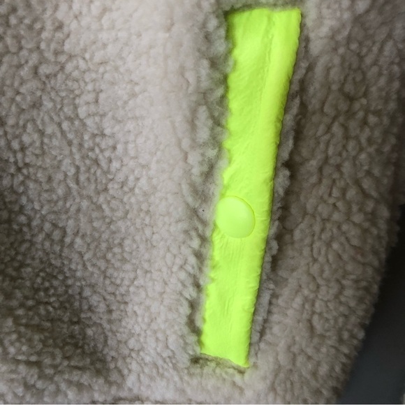 OLD navy sherpa teddy bomber fleece coat jacket - Picture 4 of 8